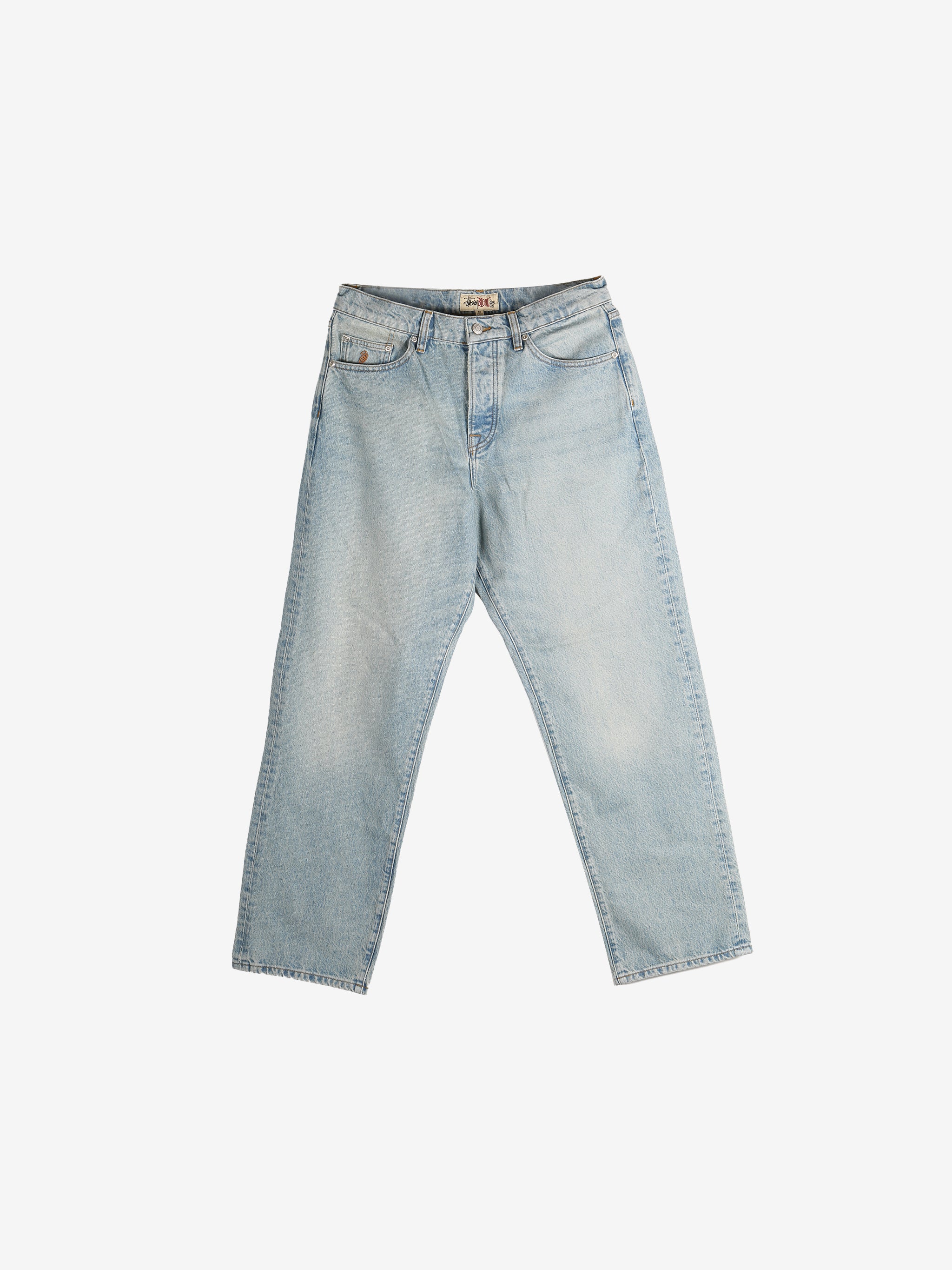 Blue jeans,front view