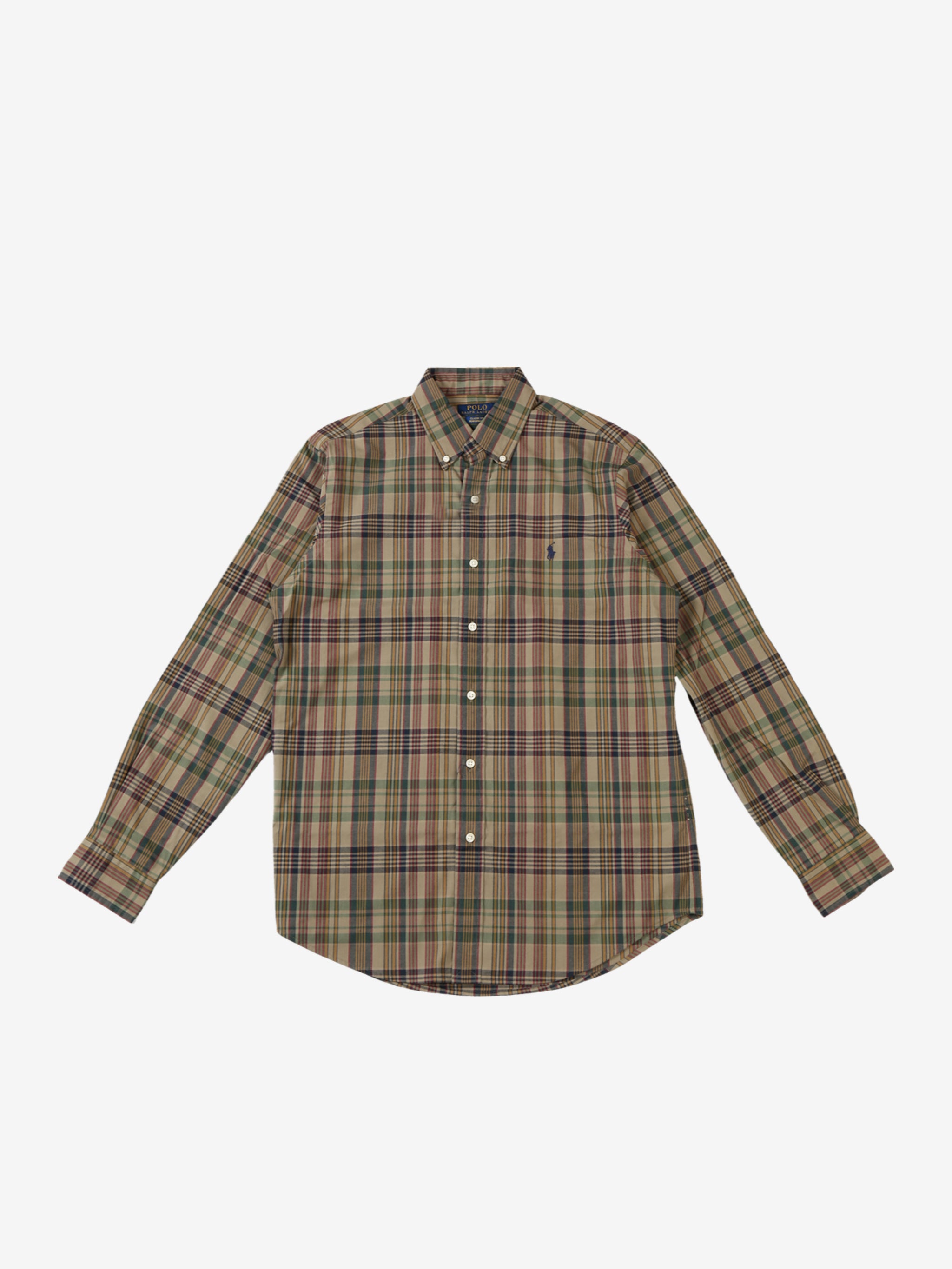 Brown shirt, front view