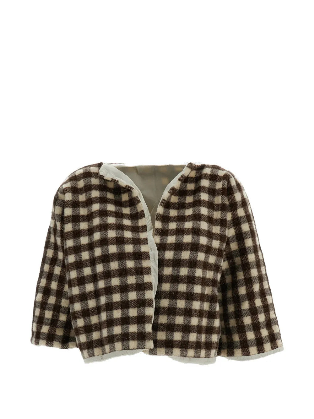 Brown jacket, front view
