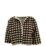 Brown jacket, front view
