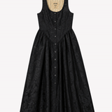Black dress, front view