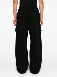 RICK OWENS DRKSHDW - Men Creatch Wide Cargo  Drawstring Pantaloni