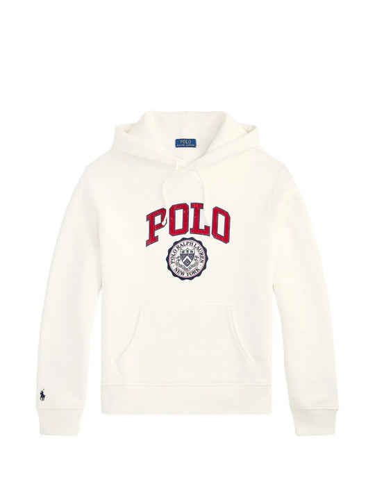 Tan hoodie, front view