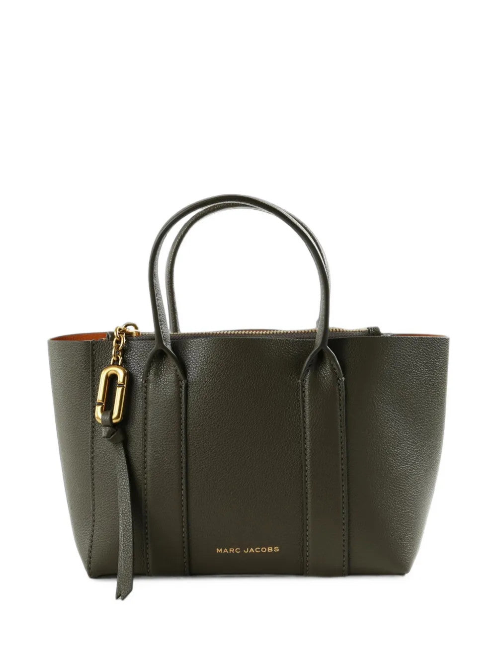 Green bag, front view