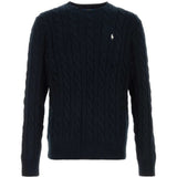 POLO RALPH LAUREN - Men Long Sleeve Cable Knit Crewneck Sweater