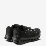 Black sneakers, back view