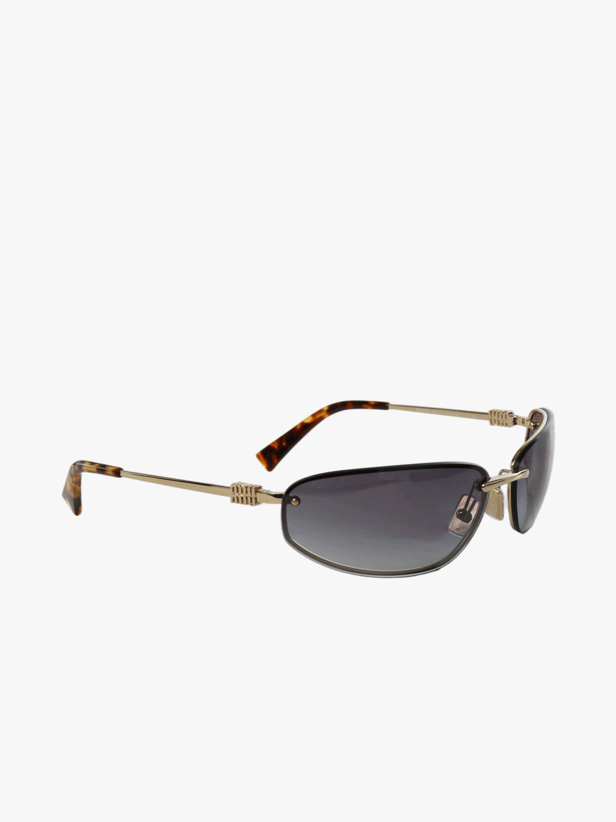 Black eyewear, front view