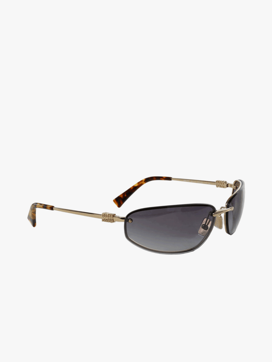Black eyewear, front view