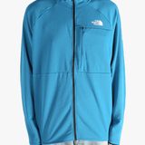 Blue hoodies worn by a person, showing the hoodies fit