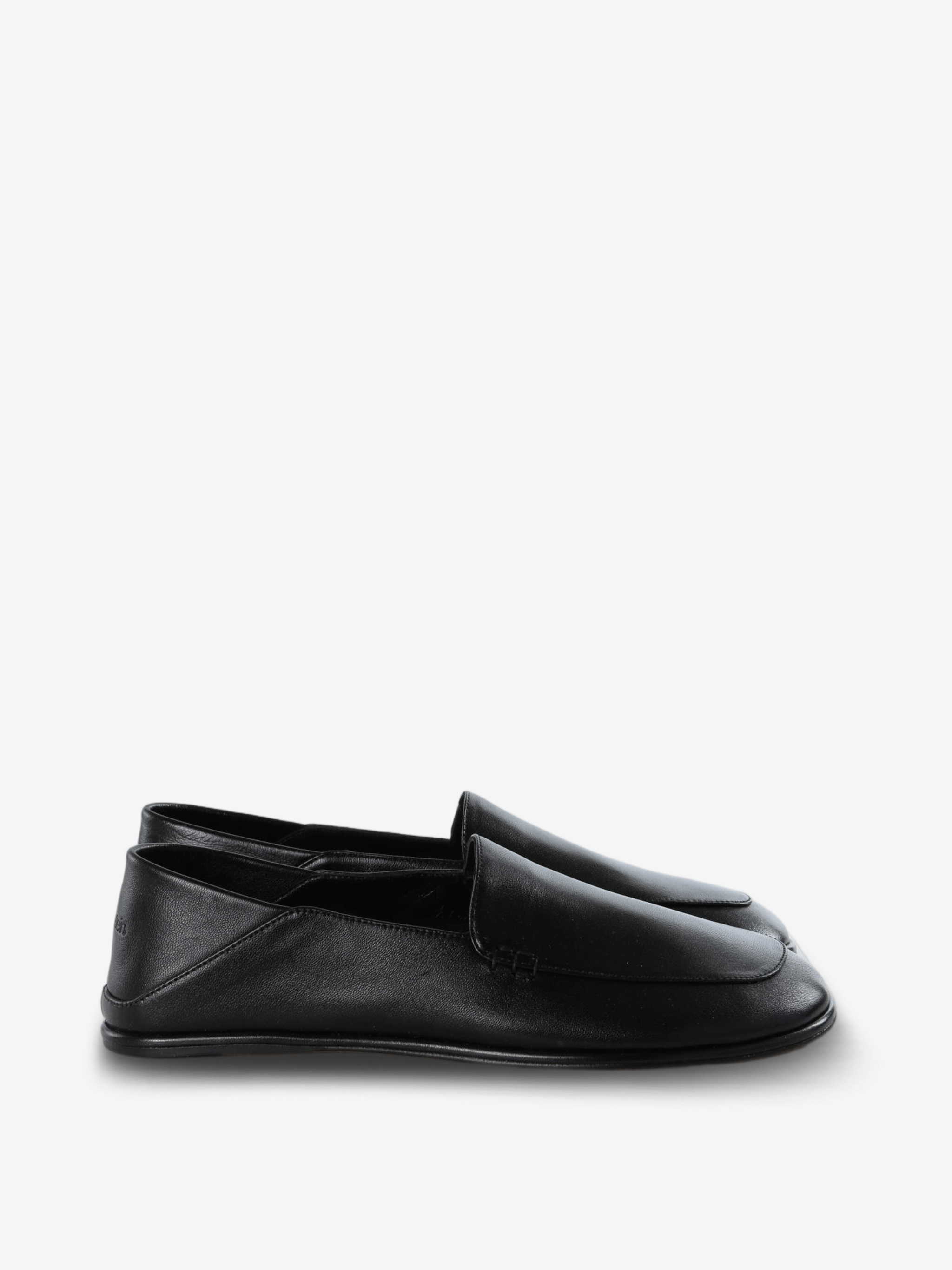 Black shoes, side view