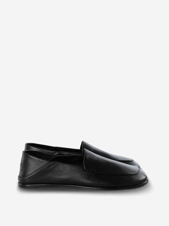 Black shoes, side view