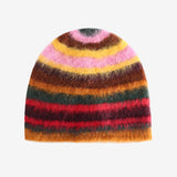 Brown hats, front view