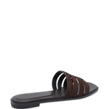 Brown flats, side view
