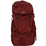 Burgundy bag, front view