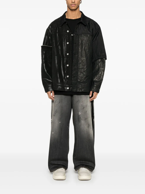 RICK OWENS DRKSHDW - Men Giacca In Denim Jumbo Worker Jacket