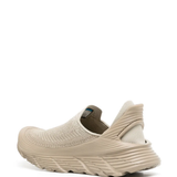 Brown sneakers, side view