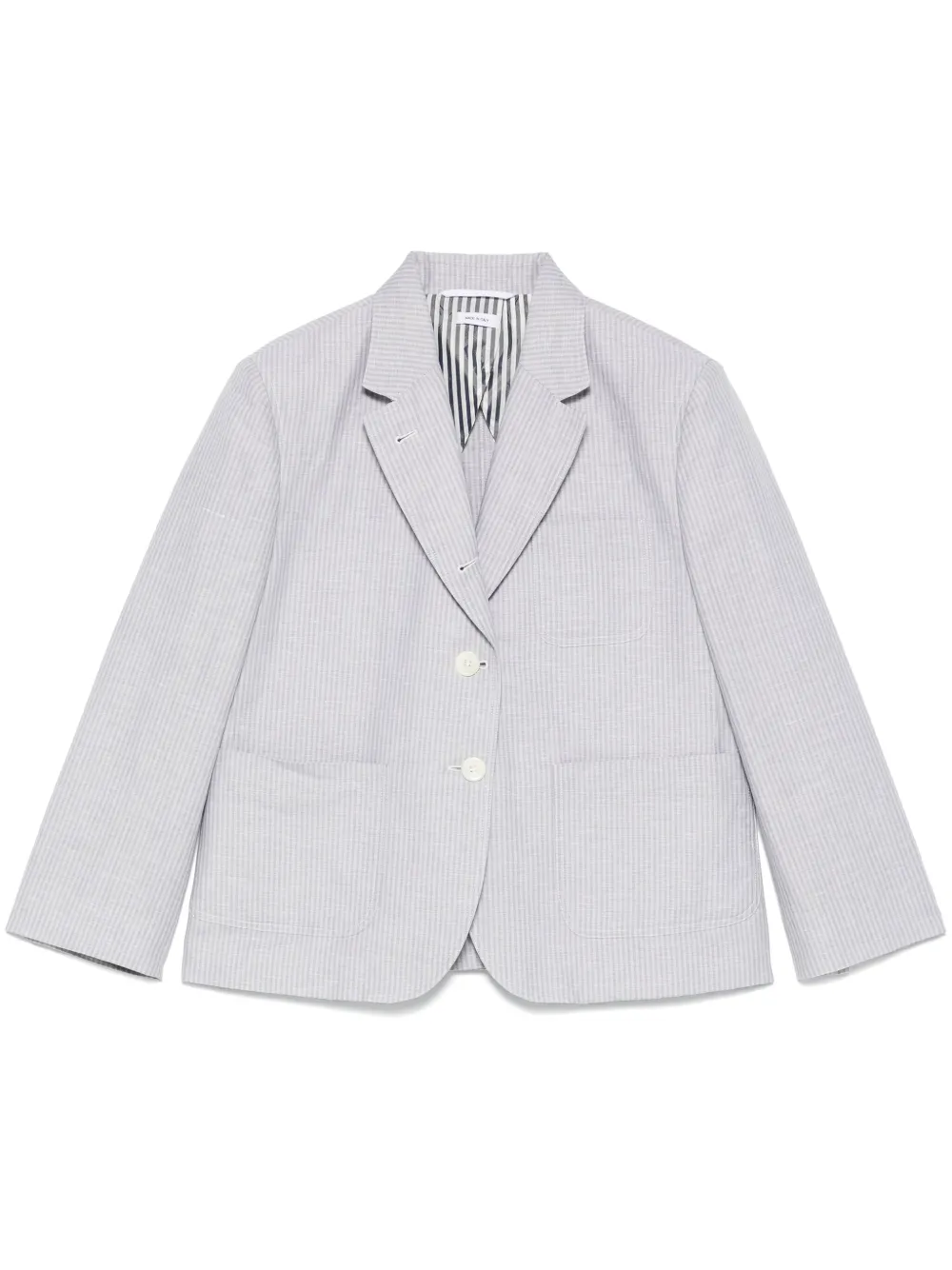 Grey jacket, front view