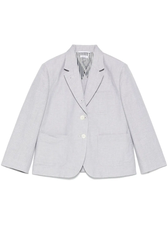 Grey jacket, front view