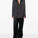 Navy jackets-coats, full body view