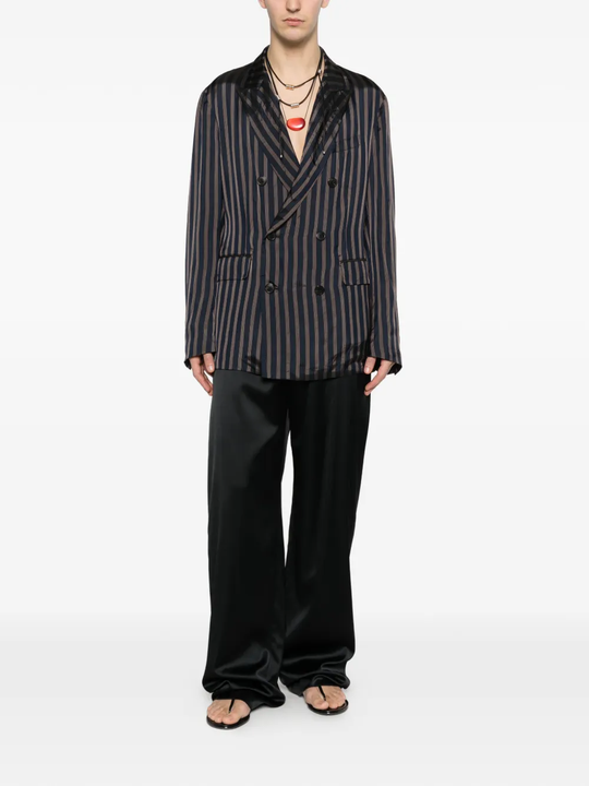 Navy jackets-coats, full body view