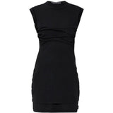 Black dress, front view