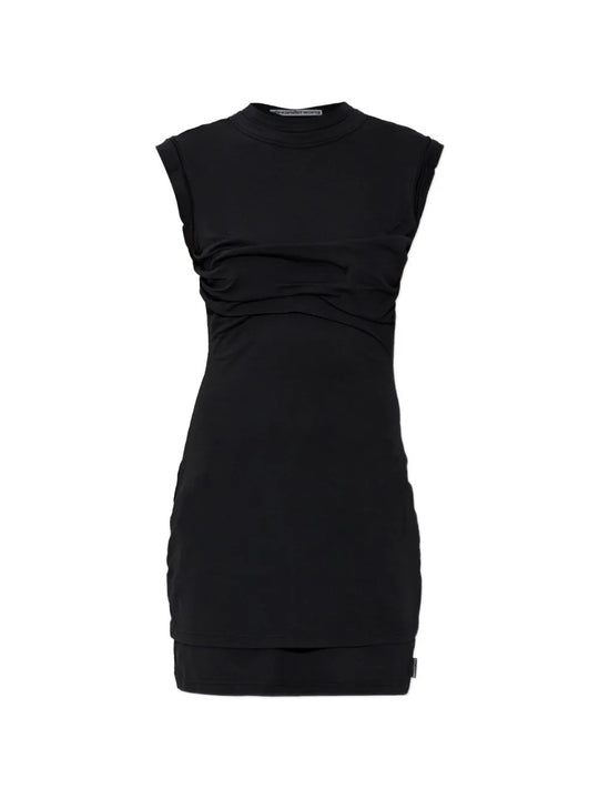 Black dress, front view