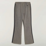 Grey pants, back view