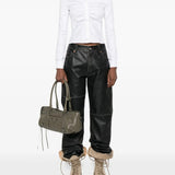 White shirt, full body view