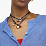 Black jewelry, front view