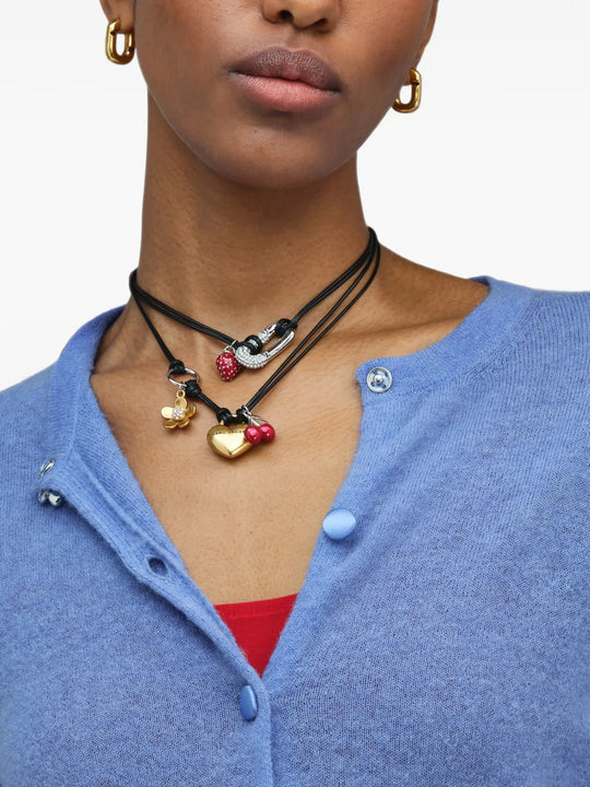 Black jewelry, front view