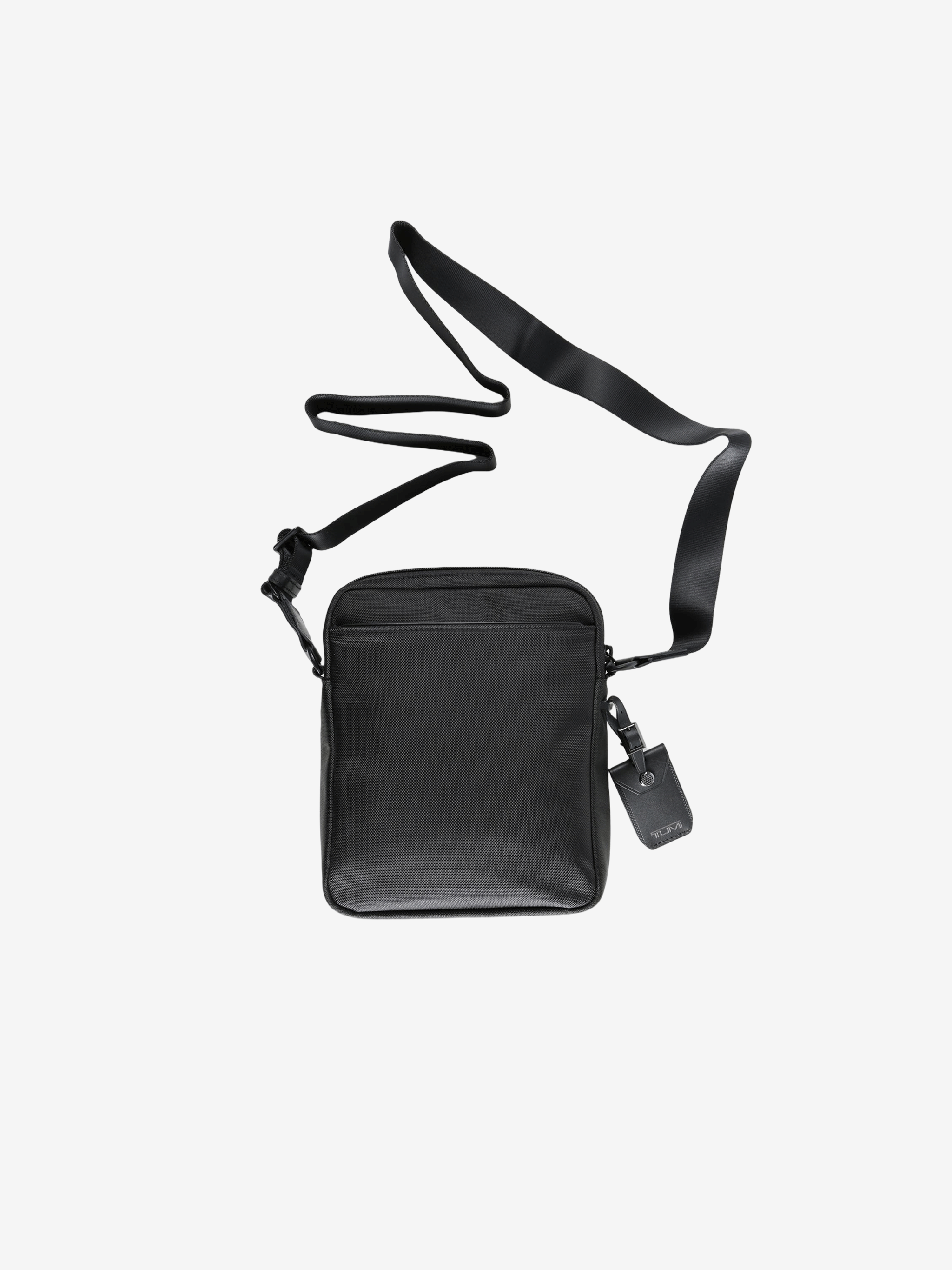 Black bag, back view