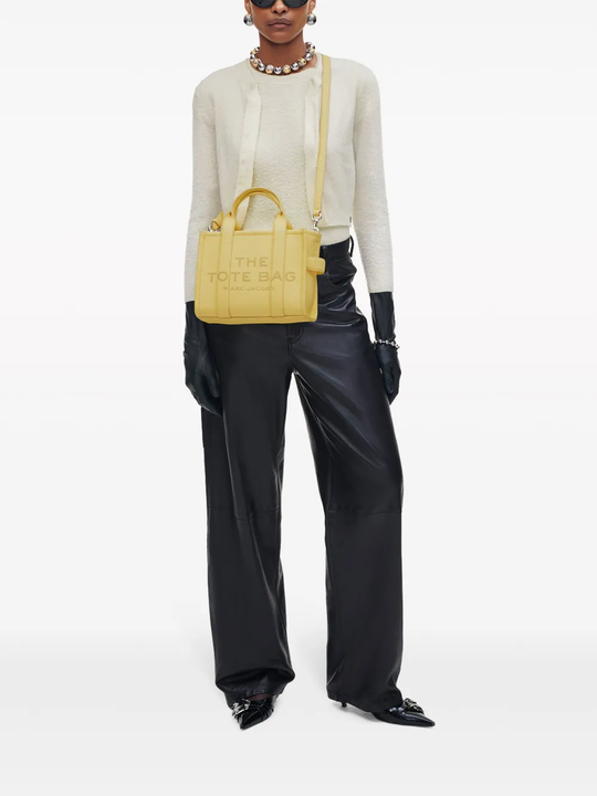 Yellow bag, full body view