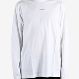 White t-shirt, front view