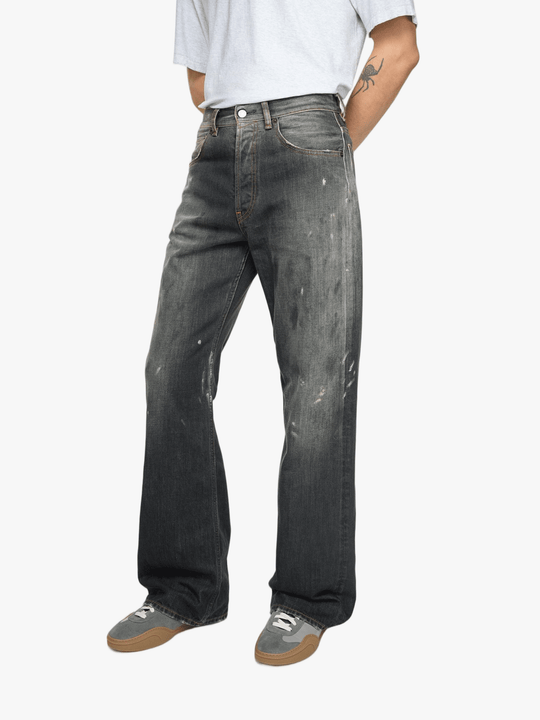 Black jeans, full body view