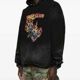 THUG CLUB - Men Tc Two Face Dirt Hoodie