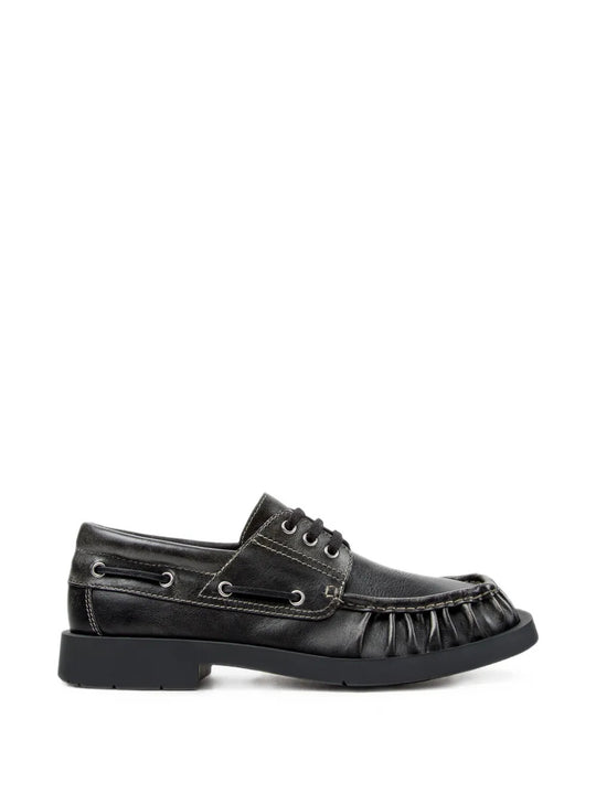 Black shoes, side view