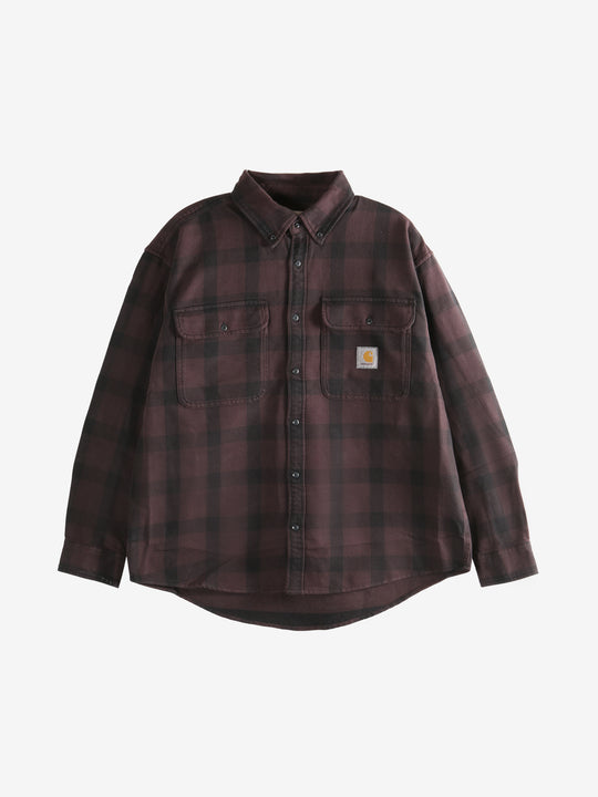 Red shirt,front view