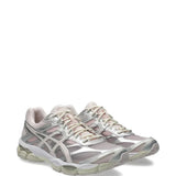 Pink shoes, front view