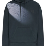 Black hoodie, front view
