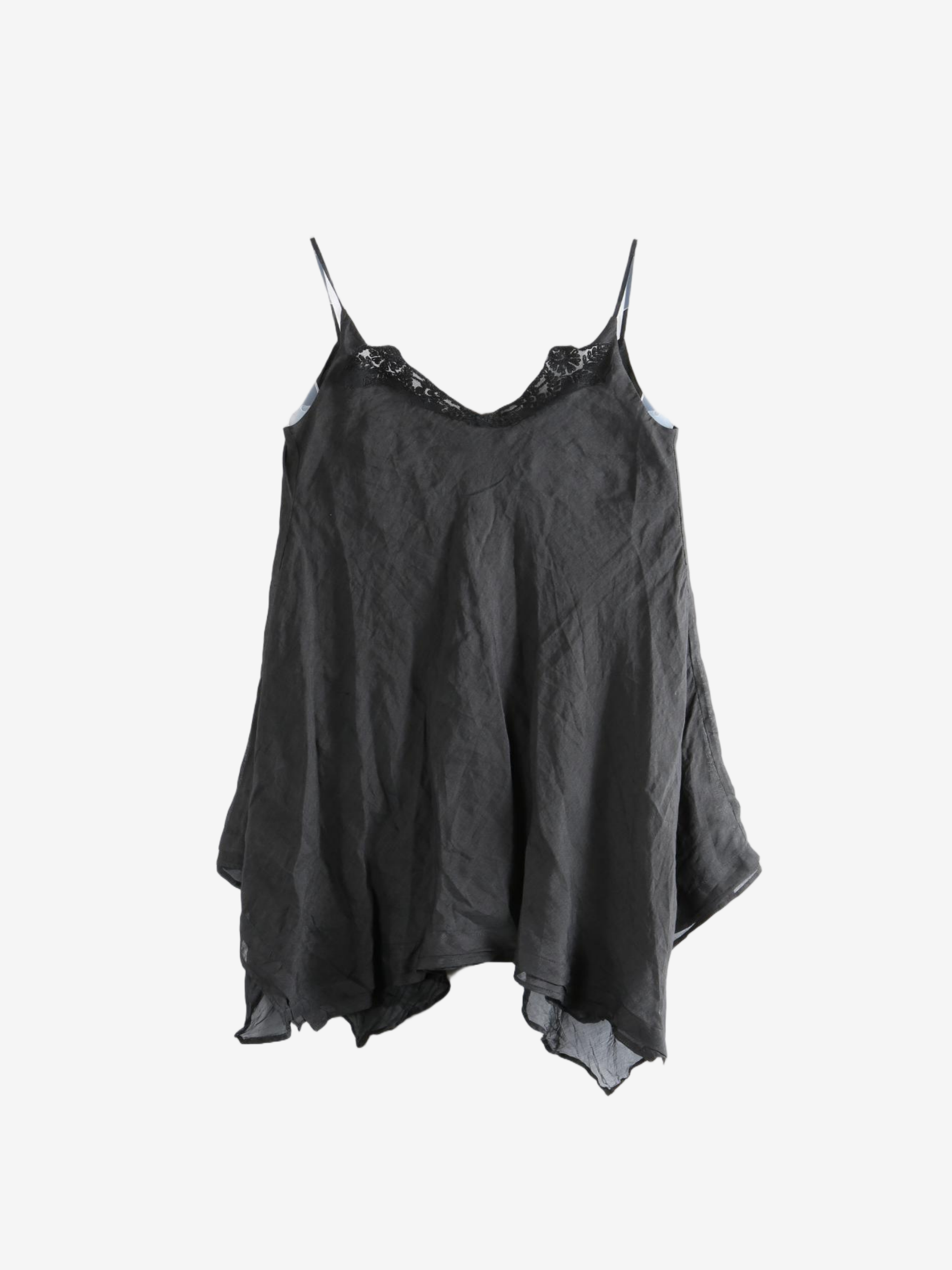 Black top, front view