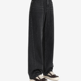 Black jeans, full body view