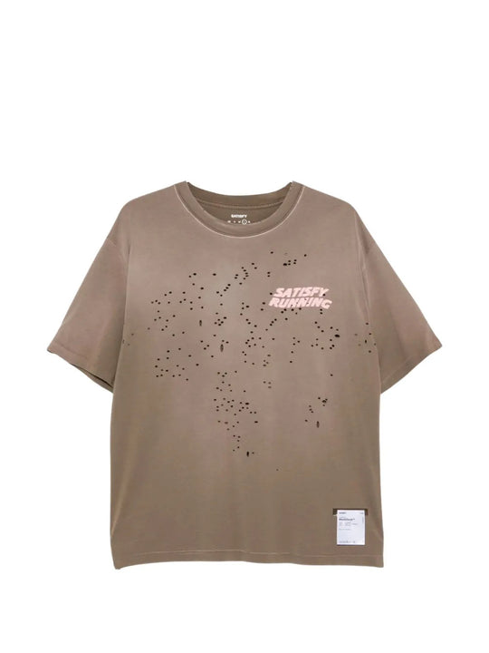 Tan t-shirt, front view