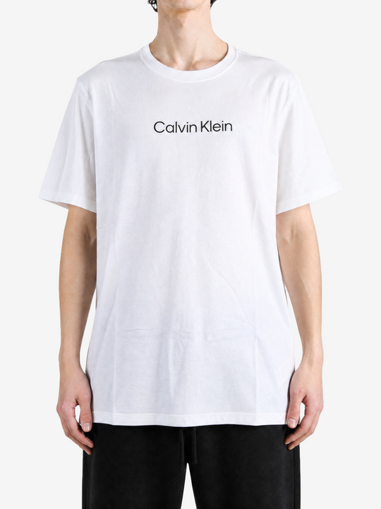 White t-shirt, front view