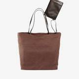 Brown bag, front view