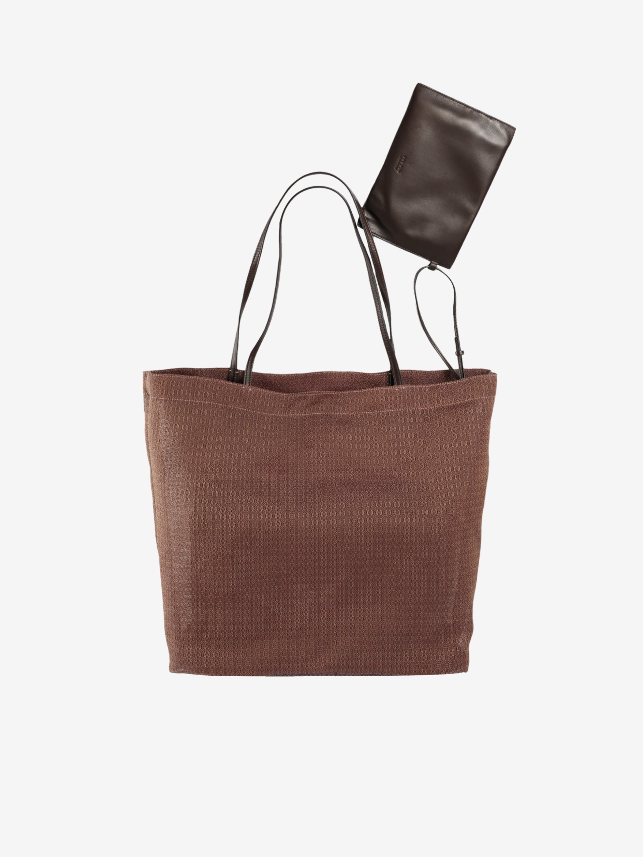 Brown bag, front view
