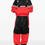 Black jackets, full body view