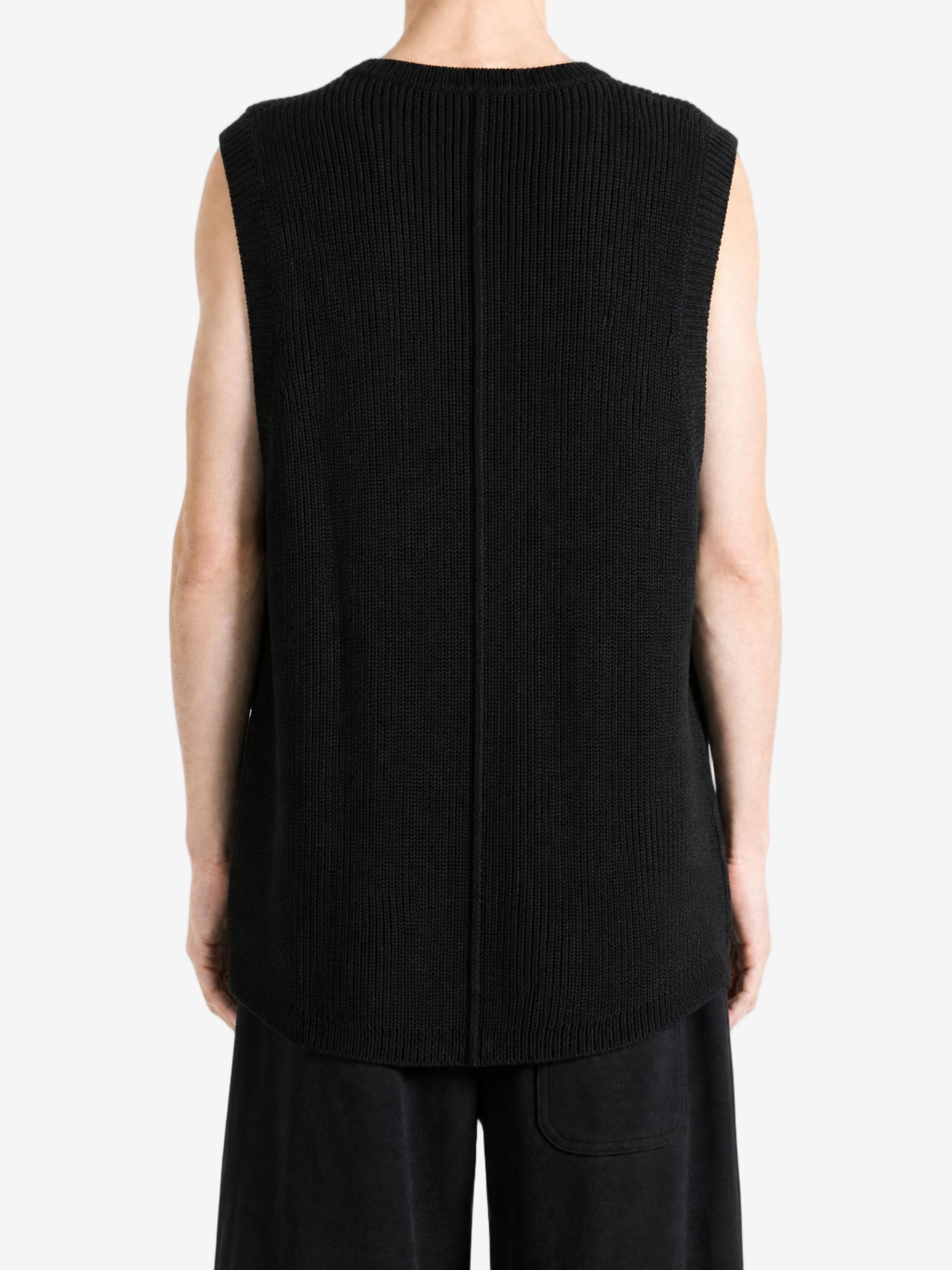 Black jacket, full body view
