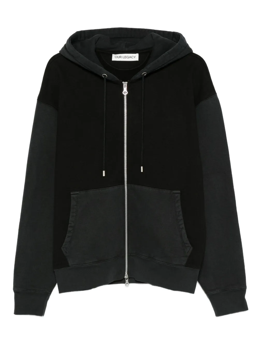 Black hoodie,front view