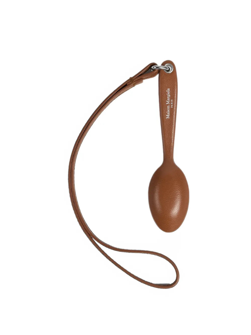 Brown accessories, front view
