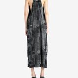 Black dress, full body view